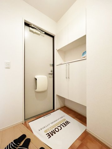 ハピネス杜の玄関