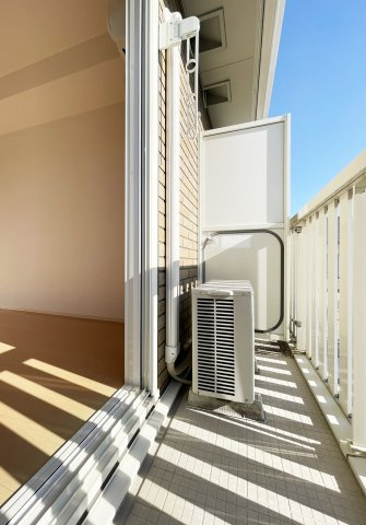 ハピネス杜のバルコニー