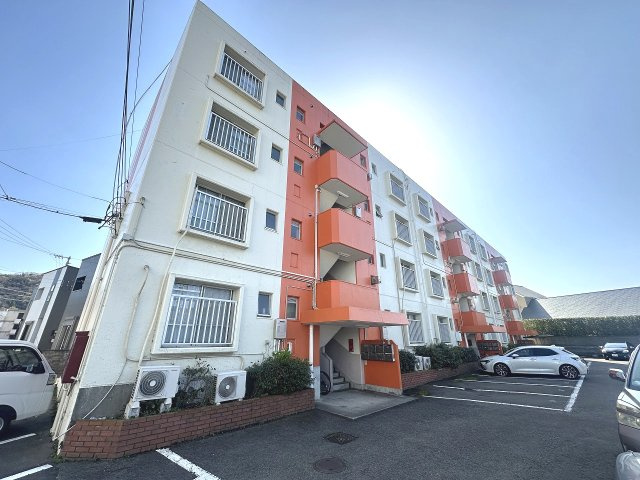 スカイハイツの外観|外はこのようになっています
