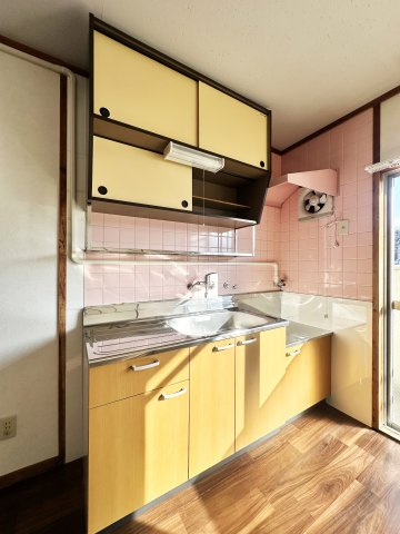 スカイハイツのキッチン|きれいなキッチンです