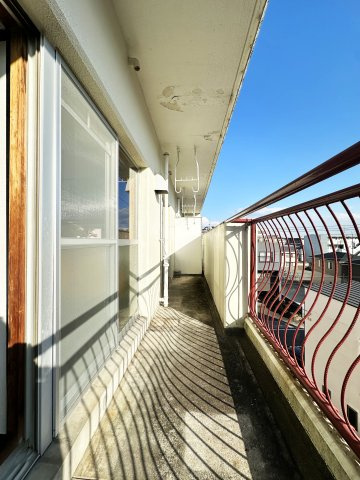 スカイハイツのバルコニー|バルコニーがあります