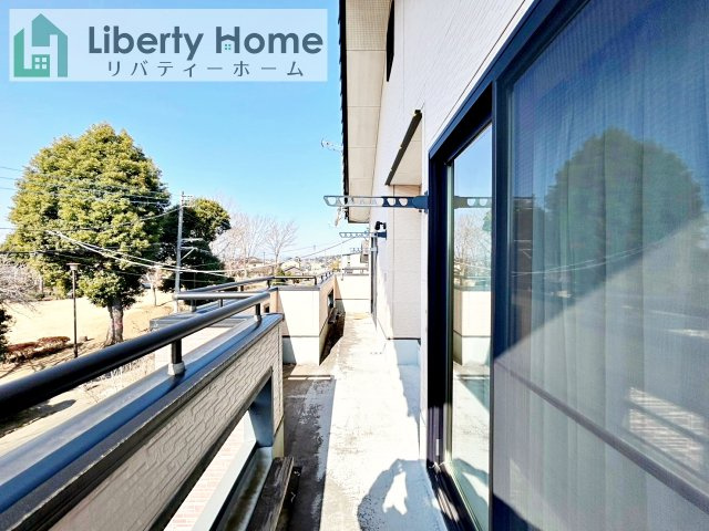 石岡市南台3丁目　中古戸建のバルコニー