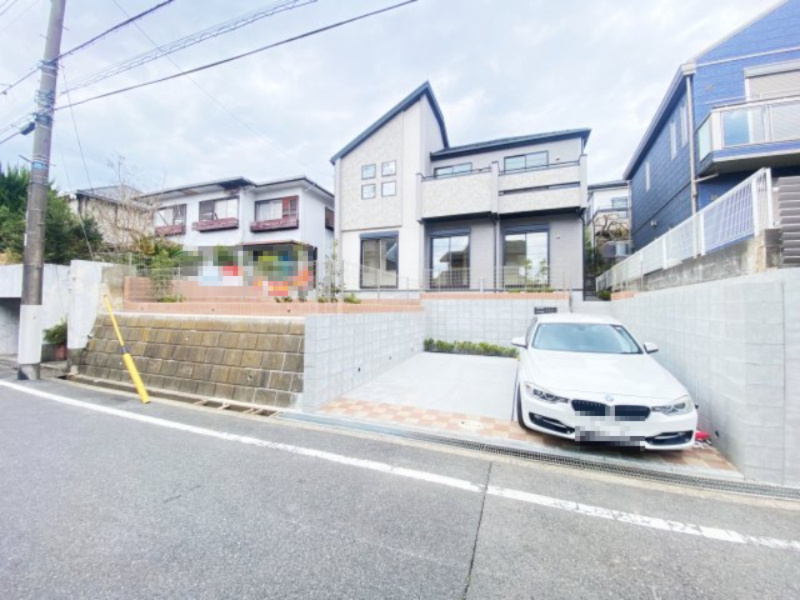 祝　成約済み　八王子市　南陽台　新築戸建ての外観|～仲介手数料無料☆八王子ひなた不動産～　八王子市南陽台　新築戸建て