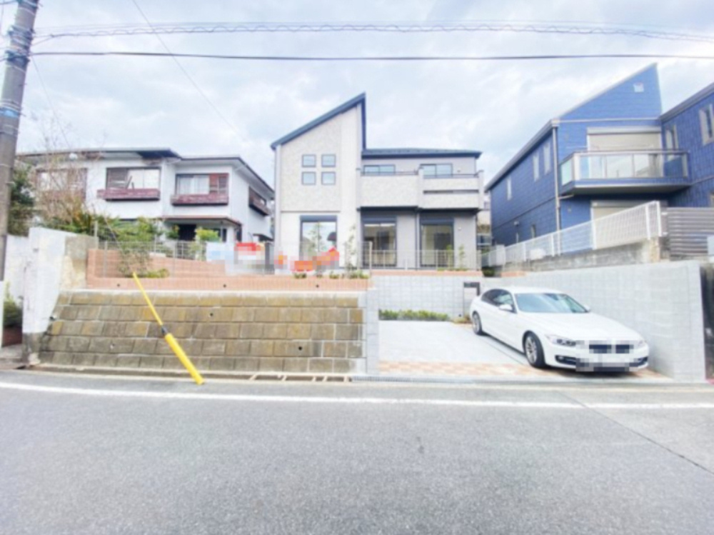 祝　成約済み　八王子市　南陽台　新築戸建ての外観|～仲介手数料無料☆八王子ひなた不動産～　八王子市南陽台　新築戸建て