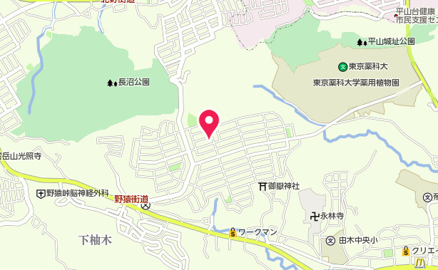 祝　成約済み　八王子市　南陽台　新築戸建ての地図|～仲介手数料無料☆八王子ひなた不動産～　八王子市南陽台　新築戸建て