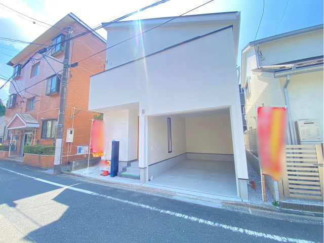 祝：成約済み　八王子市　元本郷町　新築戸建ての外観|～仲介手数料無料☆八王子ひなた不動産～八王子市元本郷町　新築戸建て
