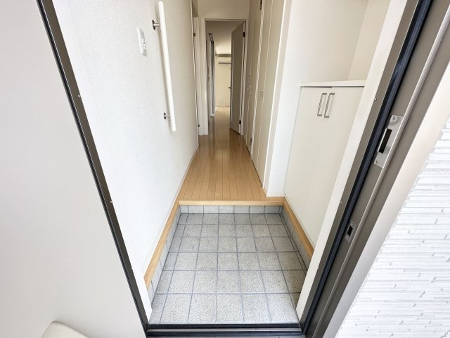 シャーメゾン アルファの玄関