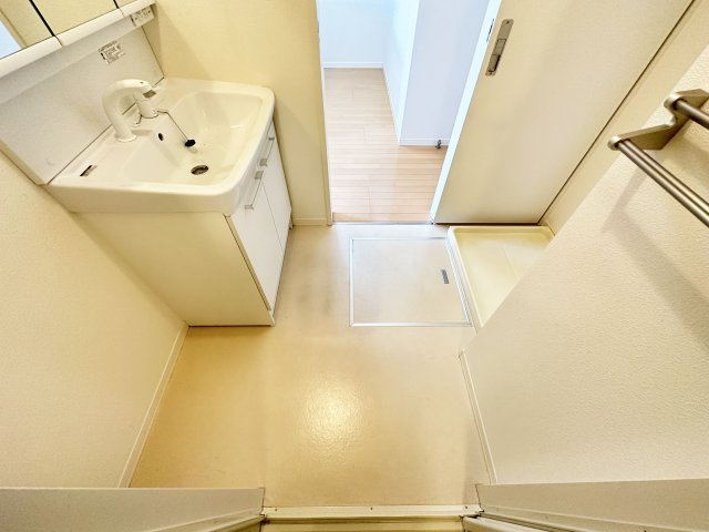 シャーメゾン アルファの洗面所