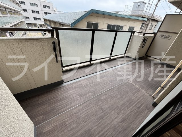 友井グレイスのバルコニー|バルコニー付きです