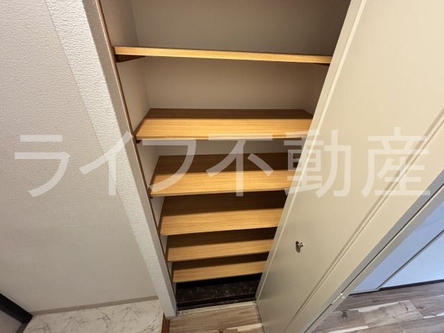 友井グレイスの収納|大きなスペースがあり、収納には困りません