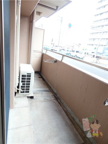 フォンティーヌ弓之町のバルコニー