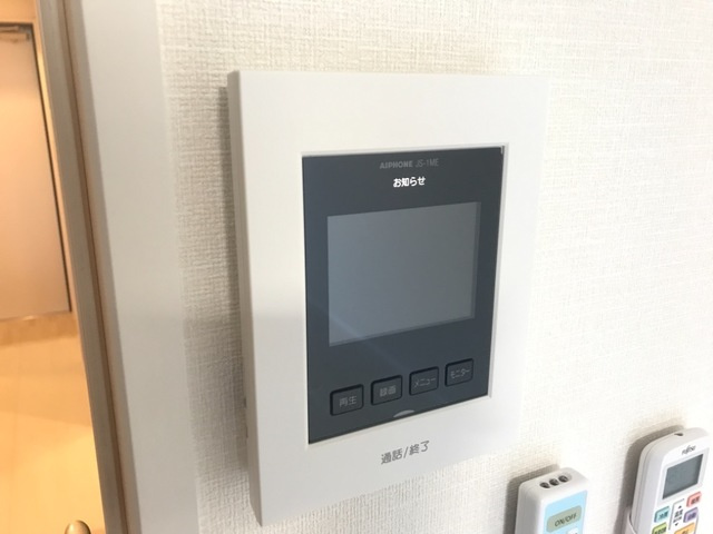 アネックス・セキヤのセキュリティ|TVモニター付きで安心です☆