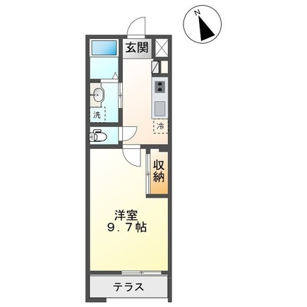アネックス・セキヤの間取り|使い勝手の良い間取りです♪