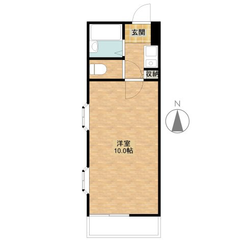 【間取り】 | シティーライフ出丸