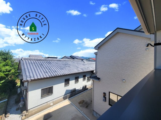 宮崎市熊野2期-4棟（C号棟）の展望|眺望や窓からの景色が良いと、家で過ごす時間も快適です。