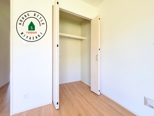 宮崎市熊野2期-4棟（D号棟）の収納|収納には困りません。