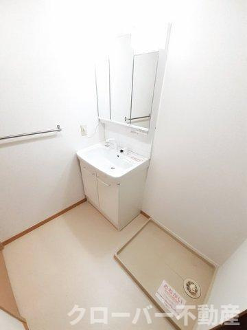 アンソレイエ　Ｂの洗面所