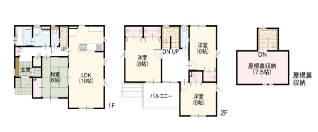 【間取り】 | Z空調の家　高崎市片岡町 | 4LDＫ