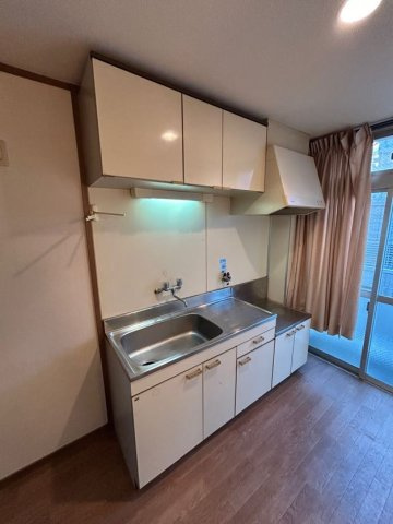 三笠フラッツのキッチン