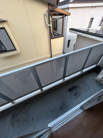 三笠フラッツのバルコニー
