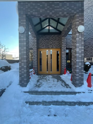 ライオンズマンション発寒中央のエントランス