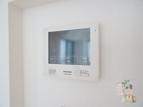 リッツ・ドエルマンションのセキュリティ|カメラ付インターホン