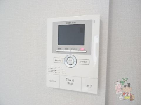 Ｄ－ｒｏｏｍ　Ｌｕｘｕｒｙ　２ｎｄのセキュリティ|カメラ付インターホン