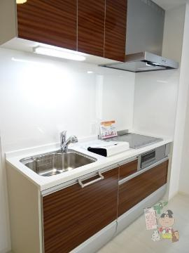 Ｄ－ｒｏｏｍ　Ｌｕｘｕｒｙ　２ｎｄのキッチン|システムキッチン