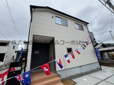 【外観】 | 神戸市須磨区高倉台2丁目　新築戸建1号棟　仲介手数料無料！ | 物件の外観です