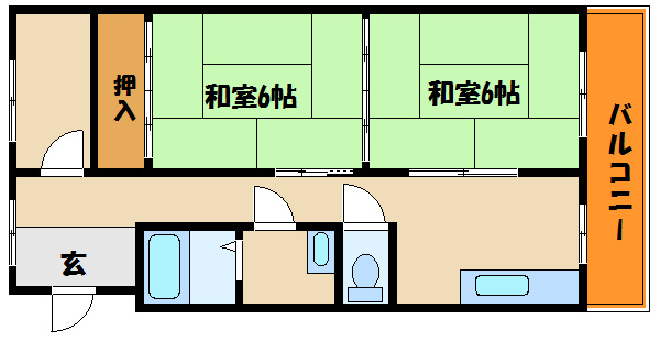 川本ビルの間取り