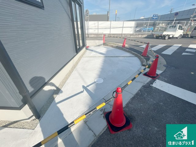 泉大津市助松町　第3期　新築一戸建ての駐車場|駐車スペース！散水栓があるので、こまめに愛車を洗えます！