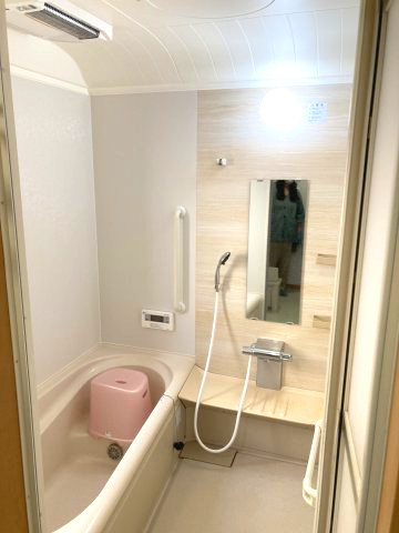 前橋市天川大島町オール電化中古住宅の浴室
