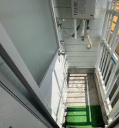 エムズ富雄のバルコニー