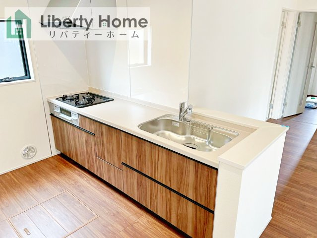 笠間市旭町第12　新築戸建　3号棟のキッチン