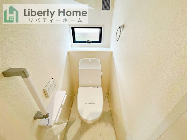 笠間市旭町第12　新築戸建　4号棟のトイレ