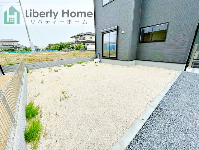 笠間市旭町第12　新築戸建　4号棟の庭