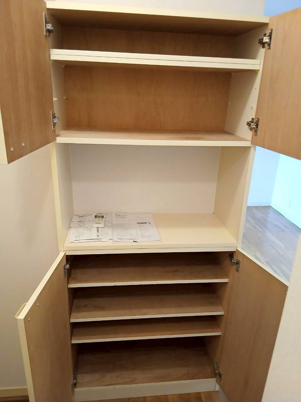 エステートピアサイドの収納