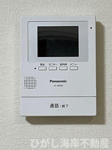 平塚市四之宮　中古戸建のセキュリティ|TVモニター付きインターフォン