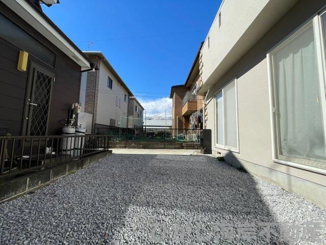 平塚市四之宮　中古戸建の庭|広く陽当たりの良い庭！バーベキュー！ドックラン！お庭でキャンプ等！