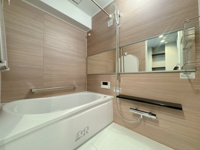 【浴室】 | 朝日プラザ大橋南☆仲介手数料無料☆ | 爽やかな空間で快適なバスタイムをお過ごし下さい。