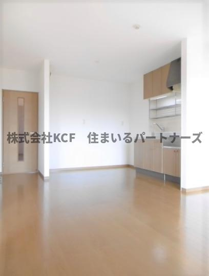 ドミールパーク江崎の居間・リビング|ゆったり過ごせるリビングです