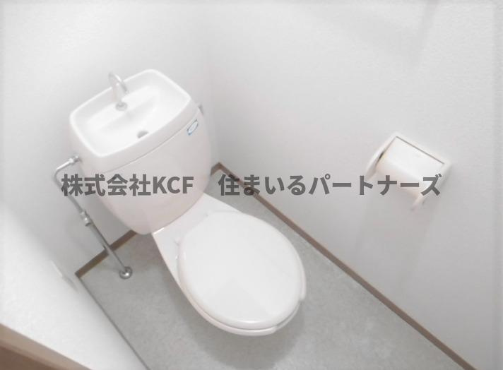 ドミールパーク江崎のトイレ|コンパクトで使いやすいトイレです