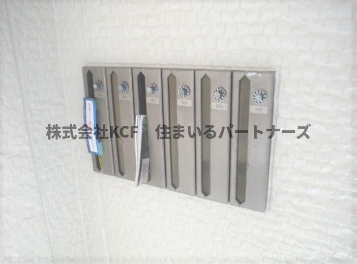 ドミールパーク江崎のエントランス|清潔なエントランスです