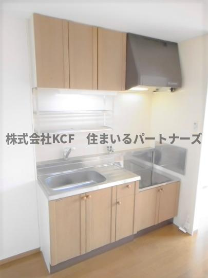 ドミールパーク江崎のキッチン|使いやすいキッチンです