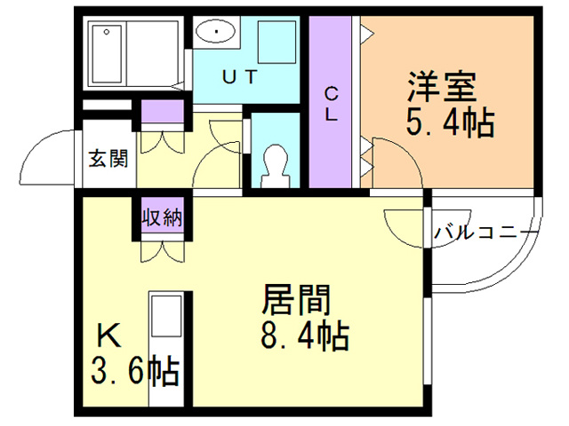 S.Diorの間取り
