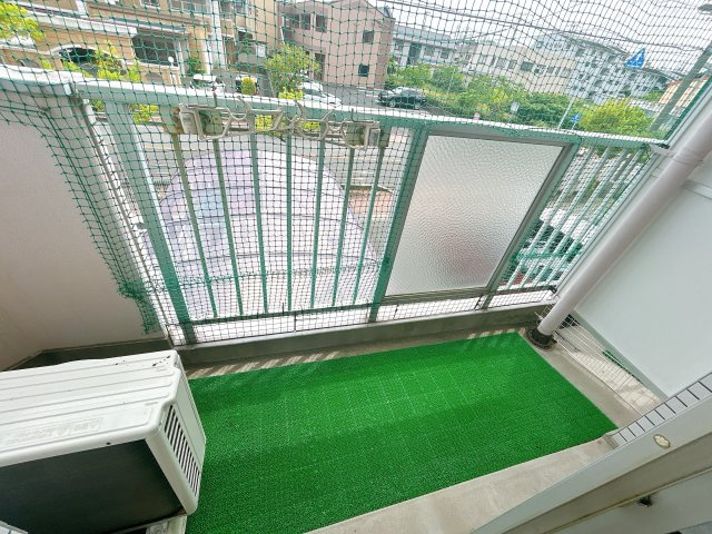 レイク東郷のバルコニー