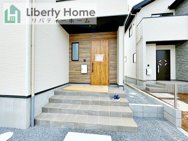 取手市白山6期　新築戸建　1号棟のエントランス
