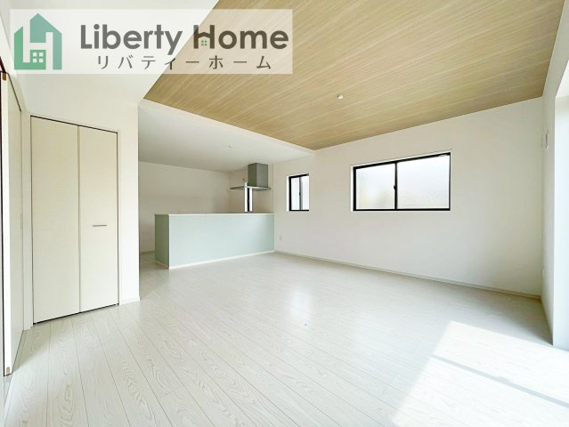 取手市白山6期　新築戸建　1号棟の居間・リビング