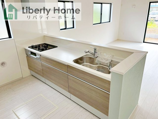 取手市白山6期　新築戸建　1号棟のキッチン