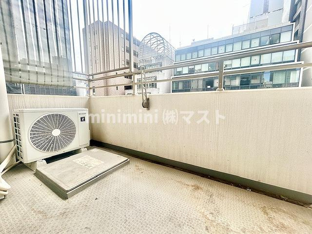エスライズ四ツ橋のバルコニー